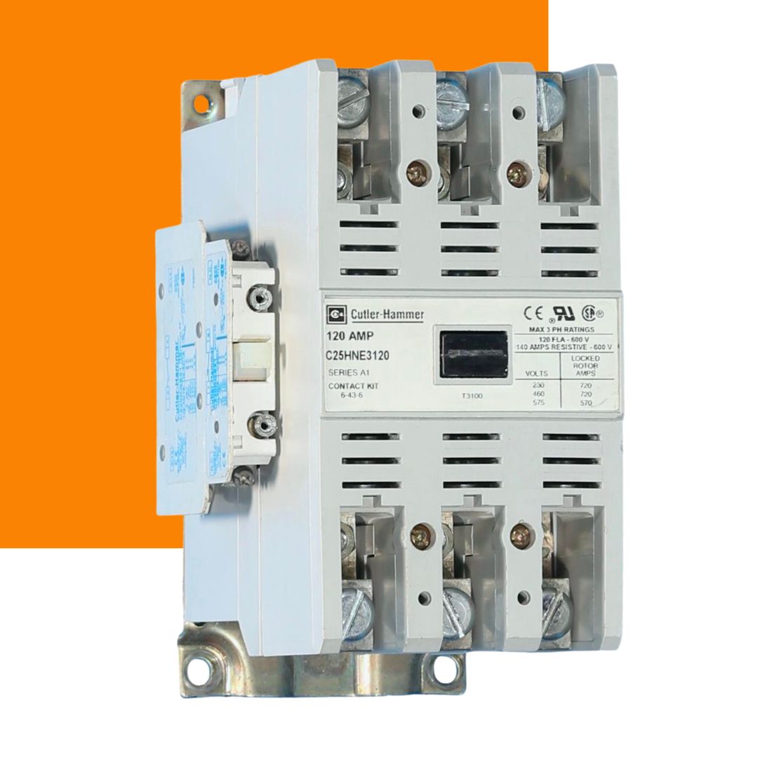 C25HNE3120A Definite Purpose Contactor Eaton _ Cutler-Hammer C25HNE3120A Definite Purpose Contactor Eaton _ Cutler-Hammer